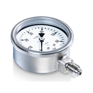 MANO BOITIER INOX 63MM SEC 1/4 IX ARRIERE CENTRE 0/4 BARS ETAL