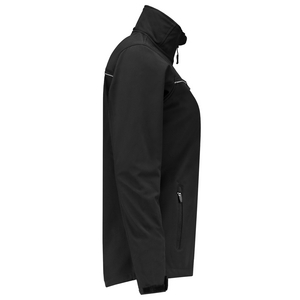 TRICORP SOFTSHELL DAMES LUXE 402009 ZWART MT XXL