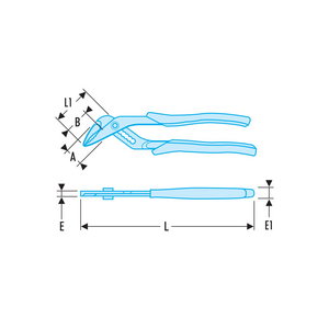 SLS MULTIGRIP PLIER 250MM 180.CPESLS