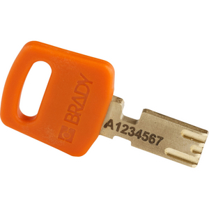 BRADY SAFEKEY HANGSLOT ALU-ORG-38ST-KD6PK (PK=6ST)