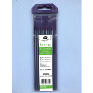 LANTHANE 2,0POURCENT WL20 BOUT BLEU - D.3,2X150 MM BTE 10