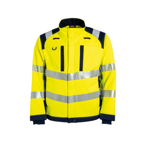 TRANEMO SOFTSHELL JAS FR 519595 GEEL/MARINE MT S