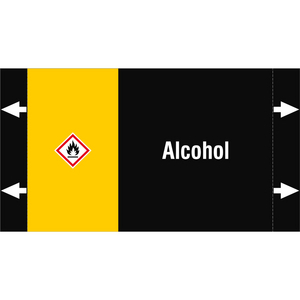 BRADY LEIDINGMERKER 165X90 ALCOHOL