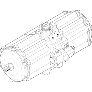 DAPS-3840-090-R-F16-T6 Semi-rotary drive