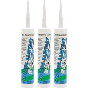ZWALUW SILICONENKIT-BB TRANSPARANT/GRIJS 310 ML