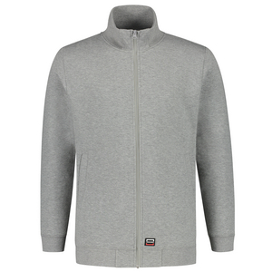 TRICORP SWEATVEST 301017 GRIJS MELEE MT 3XL