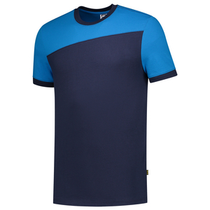 TRICORP T-SHIRT NADEN 102006 INKT BLAUW/TURQUOISE MT 6XL