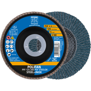DISQUE PFF 125X22,23 GR 80 EXECUTION Z PSF 67668125