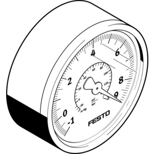 VAM-63-V1/9-R1/4-EN Vacuum gauge
