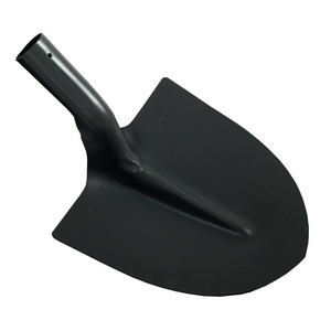 ROUND, GOOSE NECK SHOVEL, WITHOUT HANDLE Width cm 27