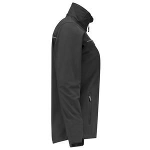 TRICORP SOFTSHELL DAMES LUXE 402009 DONKER GRIJS MT 5XL
