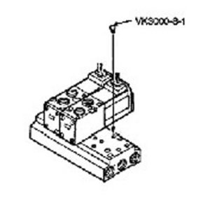SMC RUBBER PLUG VK3000-8-1