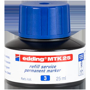 EDDING PERMANENT MARKERS 25ML NAVULINKT BLAUW 003 MTK25