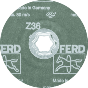 PFERD COMBICLICK® fibre disc CC FS 115 Z 36