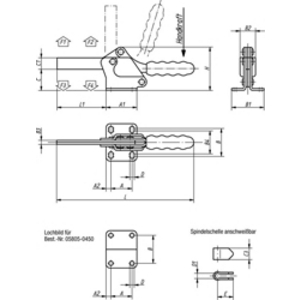 K0076.0450 Schnellspanner horizontal
