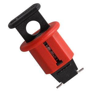 PACK 1 MINIATURE CIRCUIT BREAKER LOCKOUTS - PIN-OUT STANDARD 090844-ELEC. CIRCUIT BREAKER L/O EURO POS. EA