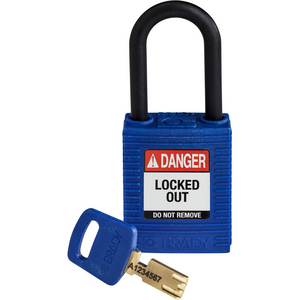 LUCCHETTO SAFEKEY â NYLON 150366 NYL-BLU-38PL-KD