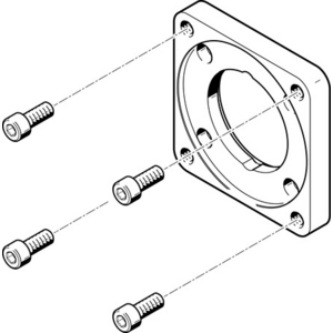 EAMF-A-62A-100A Motor flange