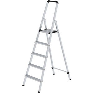 3210031260 Alu-Stufenstehleiter ML 1x5 Stufen