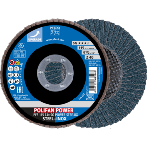 67684115-DISCHI LAMELLARI POLIFAN PFF 115 Z 40 SG POWER STEELOX