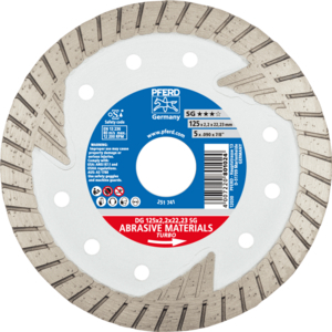 PFERD Diamond cut off wheel DG 125 x 2,2 x 22,23 SG