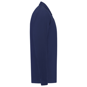 TRICORP POLOSHIRT LANGE MOUW 201009 INKT BLAUW MT XS