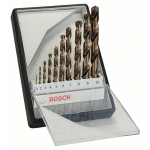 BOSCH METAALBOOR ROBUST HSS-CO 1-10MM (PK=10ST) 2607019925