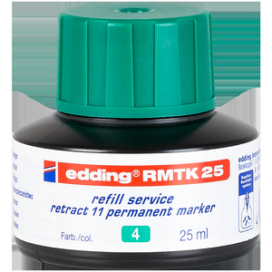 EDDING PERMANENT MARKERS 25ML NAVULINKT GROEN 004 RMTK25