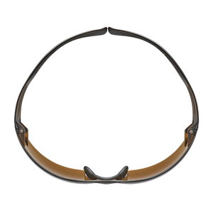 SF405SGAF-BLA SECUREFIT 400 OCCHIALE LENTE IN PC MARRONE, SCOTCHGARD, MONTATURA MARRONE/NERO, SF405S 7100148082