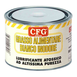 GRASSO ALIMENTARE BIANCO INODORE-BARATTOLO-500 ML L01210