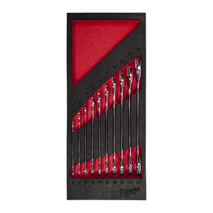 MILWAUKEE FOAM INLAY STEEKSLEUTELSET (10-DELIG) 4932493629