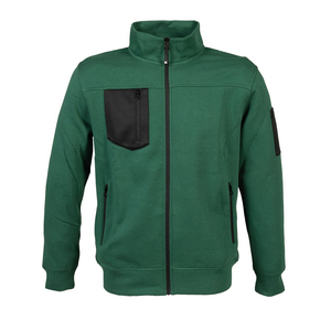 FELPA ZIP LUNGA GIACARTA GREEN 995705 # 3XL GREEN