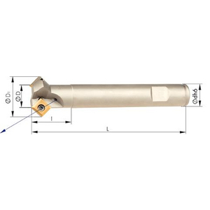 9229990390 Fasenfräser 45 G. m.IK. D25mm Z 3 f.SOMT
