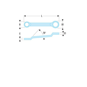 FACOM RINGSLEUTEL 55A.1 1/8"X1 1/4"