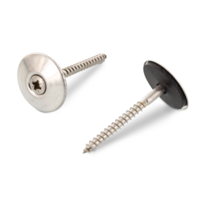 VIS DE RIVE 4,5X55 INOX A2-50 3 PCES PZ2 + EPDM 25MM