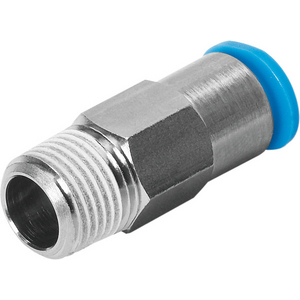 QSK-3/8-10 Push-in fitting, self-sealing