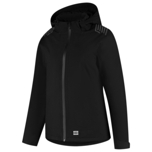 TRICORP WINTER TECH SHELL DAMES RED. UNI 406114 ZWART MT 5XL