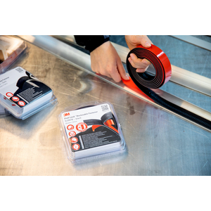 SJ354B DUAL LOCKRECLOSABLE FASTENER, SJ354B CON SUPPORTO IN GOMMA RESINA COLORE NERO - SPESSORE ACCO 7100123339