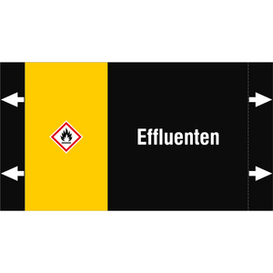 BRADY LEIDINGMERKER 165X90 EFFLUENTEN
