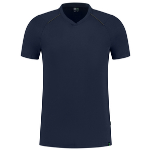 TRICORP T-SHIRT V-HALS RE2050 102701 INKT BLAUW MT XL