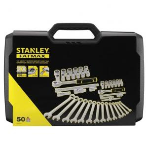 STANLEY DOP/RINGSTEEKSLEUTELSET 1/4 + 1/2 FMMT82827-1