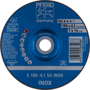 PFERD AFBRAAMSCHIJF E 178-4,1A30NSG-INOX PIPE