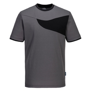 PORTWEST SHIRT PW2 GRIJS/ZWART MT S