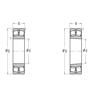 22220 EAE4 (NSK) Pendelrollenlager NSK