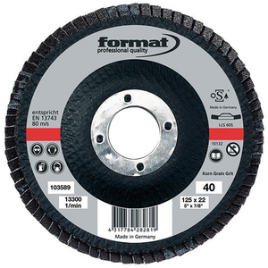 9882770040 Schleifmopteller 6 Grad 180mm K 40 gewöl