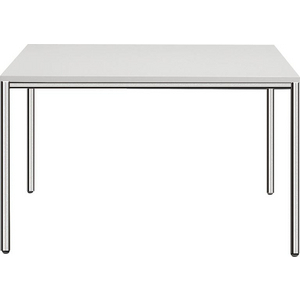 3610006245 Mehrzwecktisch RG 800x800 Chrom/lichtgrau