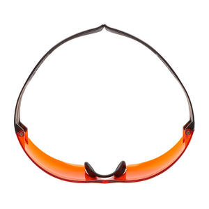 SF406SGAF-BLA SECUREFIT 400 OCCHIALE LENTE IN PC ARANCIO, SCOTCHGARD, MONTATURA MARRONE/NERO, SF406S 7100148075