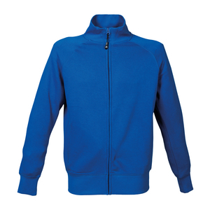 FELPA ZIP LUNGA MALESIA POL/COT ROYAL 993127 # L