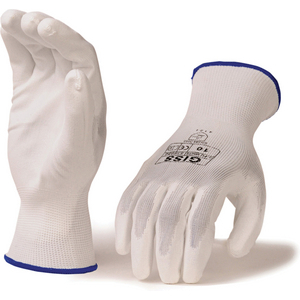GUANTO IN PU BIANCO 898409