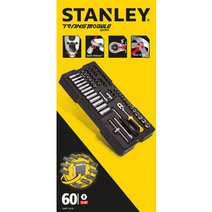 STANLEY TRANSMODULE DOPPENSET 1/4 60-DELIG STMT1-74175